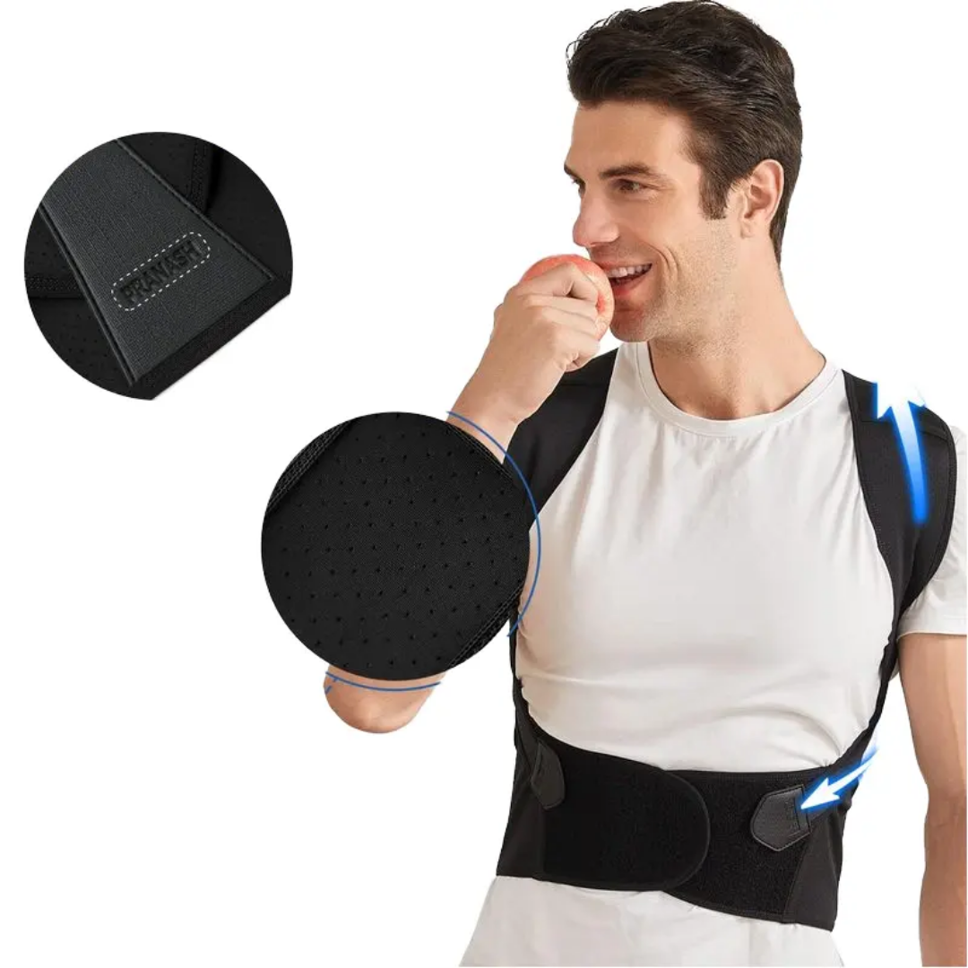 Correcteur dorsale lombaire Correcteur de posture épaules & lombaire – Unisexe